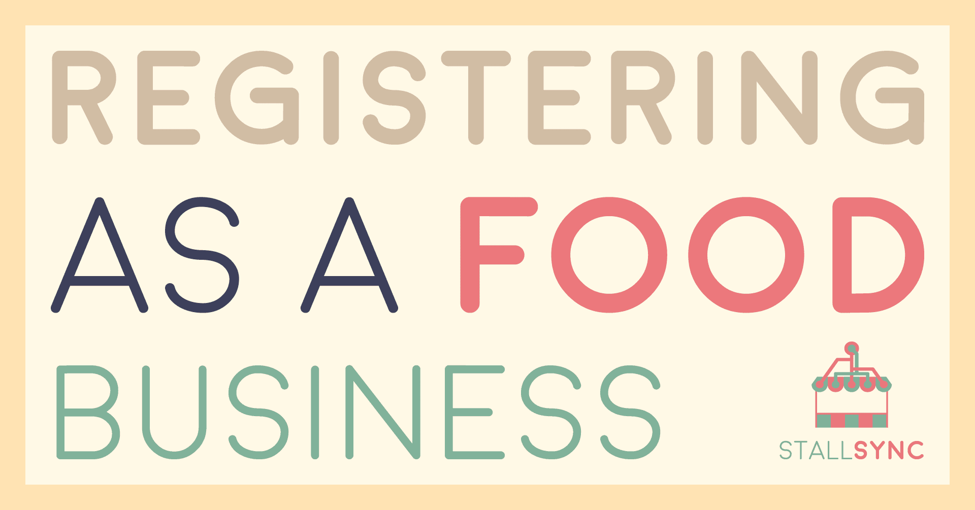 Registering as a food business